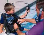 Try a Free Test dive in the Pool. Children Too !.