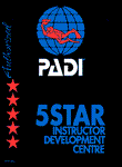 5 Star Training and Instructor Development centre. You’ll get the highest standards of dive education available.